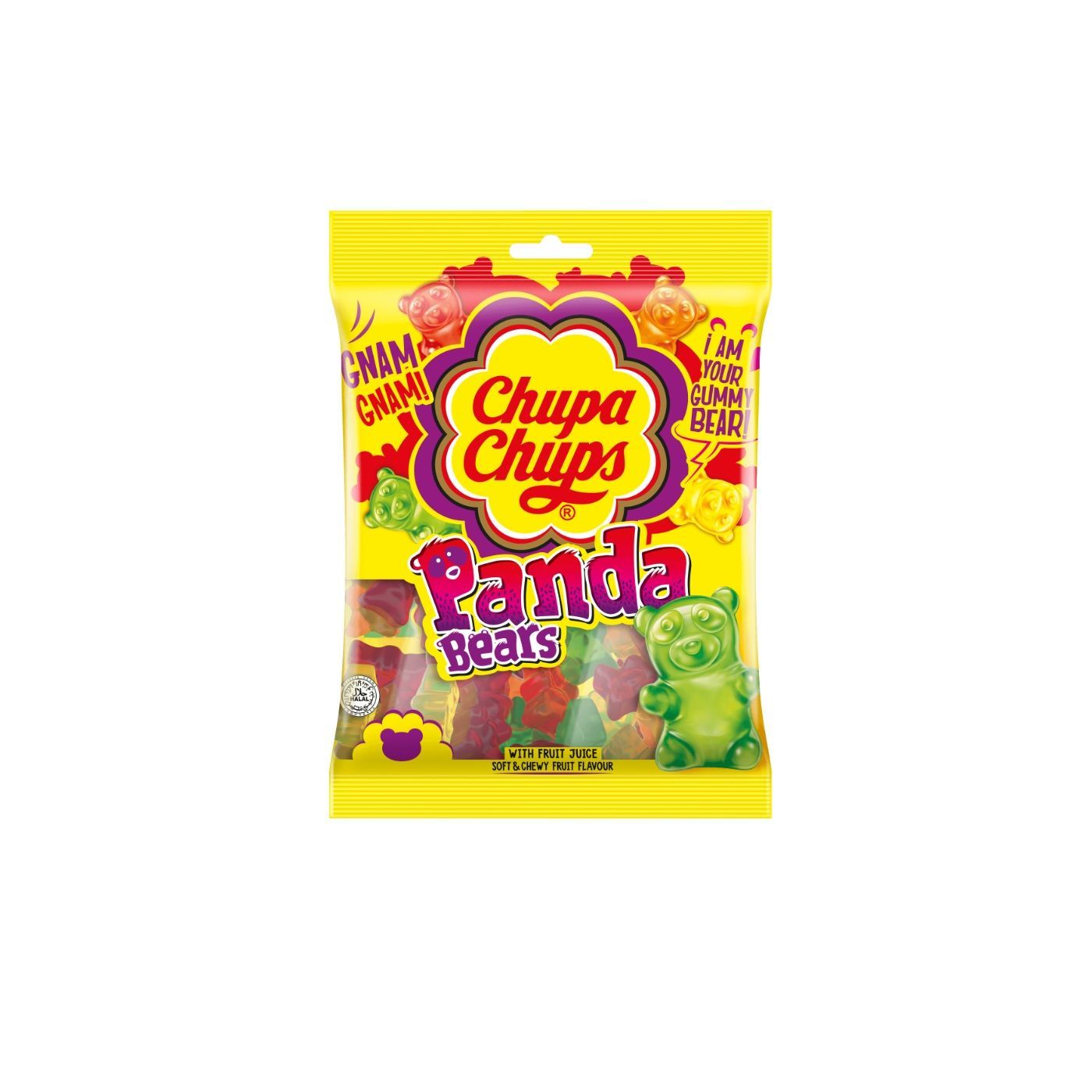 Chupa Chups Panda Bear Jellies, 90g