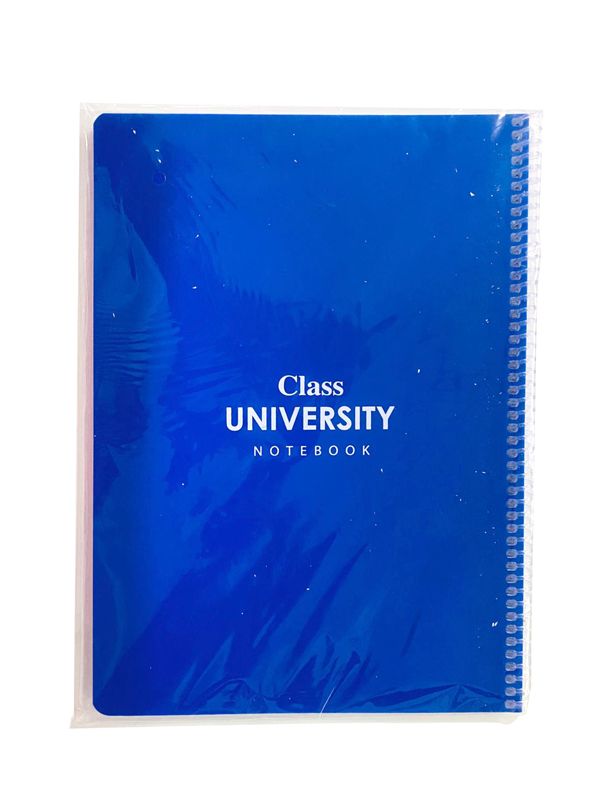 دفتر ملاحظات حلزوني من فئة الجامعة، مقاس A4، 60 ورقة