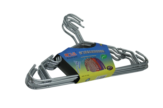 Cloth Hangers Stainless Steel, 6 Pieces