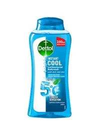 Dettol Cool Menthol & Eucalyptus Scent Shower Gel & Body Wash, 250ml