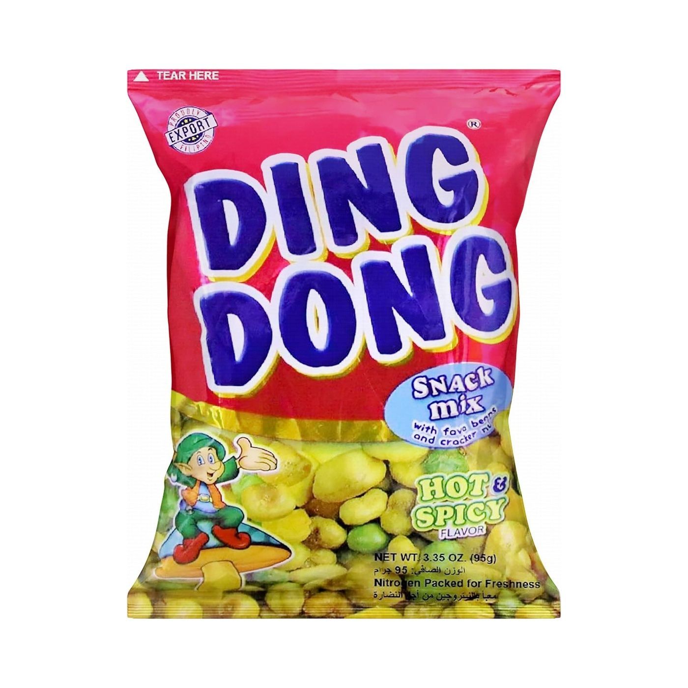 Ding Dong Nuts Hot and Spicy, 70g