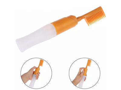 Dispenser Hair Oil Bottle with Comb