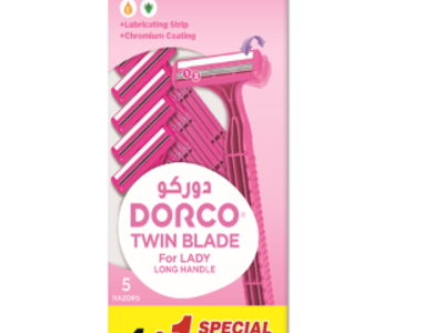 شفرات دوركو توين بليد للسيدات - 5 شفرات