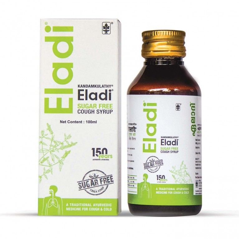 Eladi Cough Syrup Sugar Free 100 ML