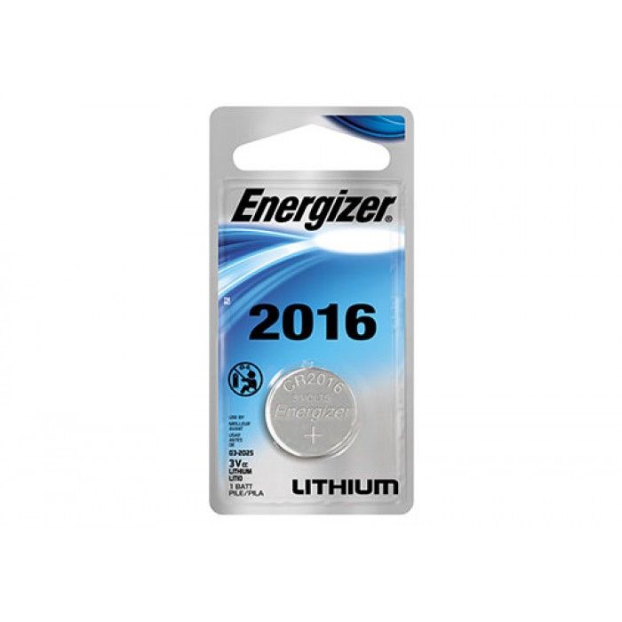 Energizer Batteries E-Cr2016 3V Circular, 2 Pieces
