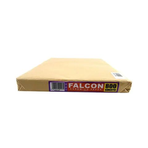 Falcon White Sandwich Paper, 34x24cm, 800 Pieces