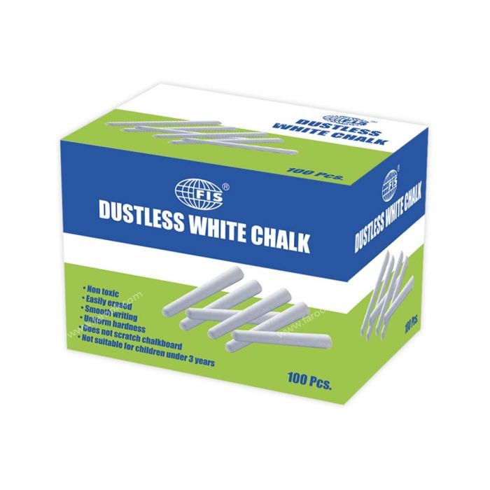 Fis Dustless White Chalk