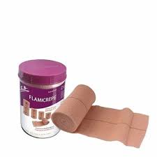Flamingo Flamicrepe Cotton Crepe Bandage BP (5cmx4m), 1 Piece