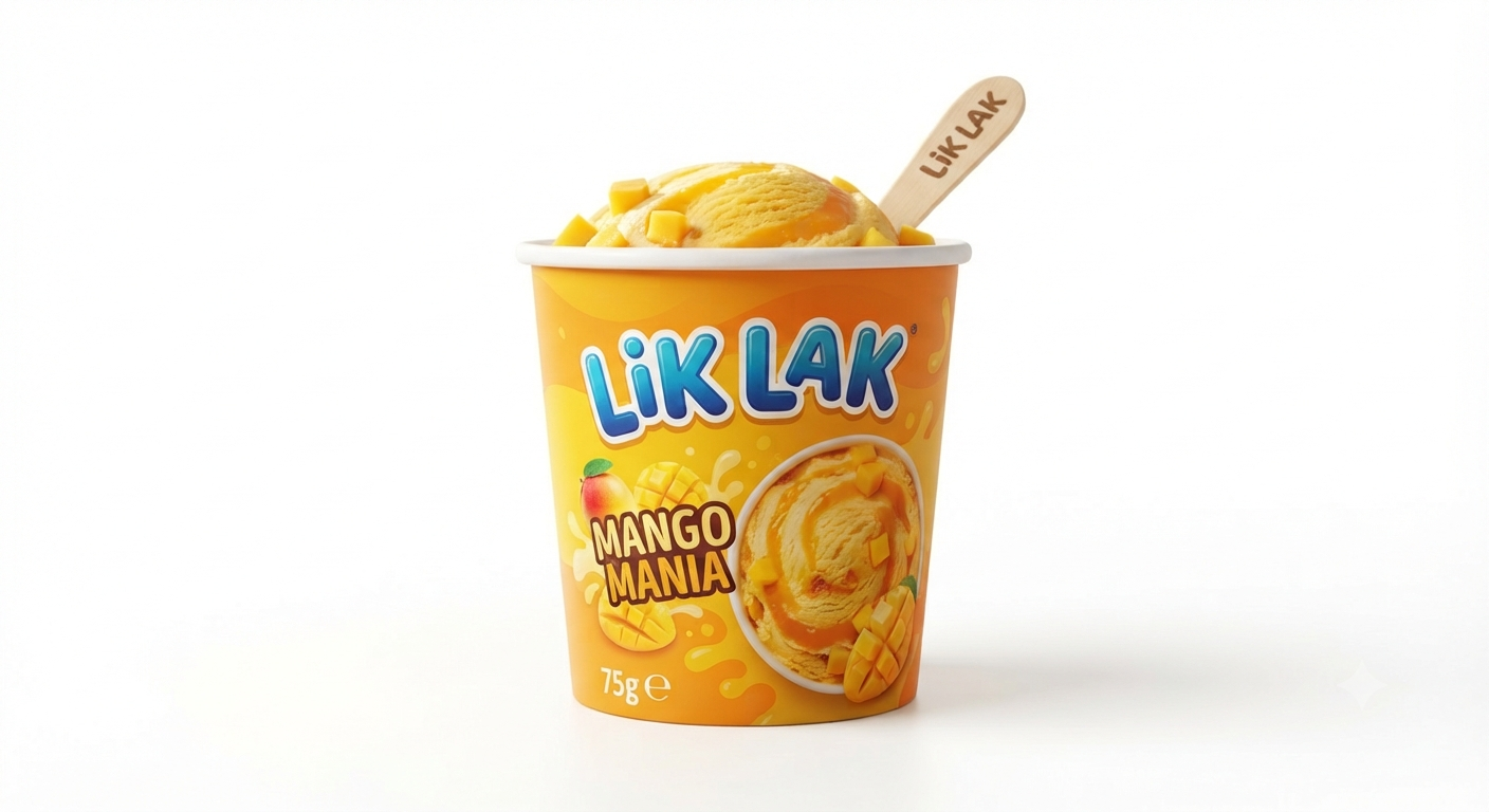 Lik Lak Mango Mania Ice Cream, 75g