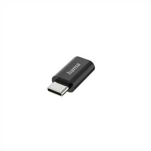 Type C To Micro USB Adapter, Black