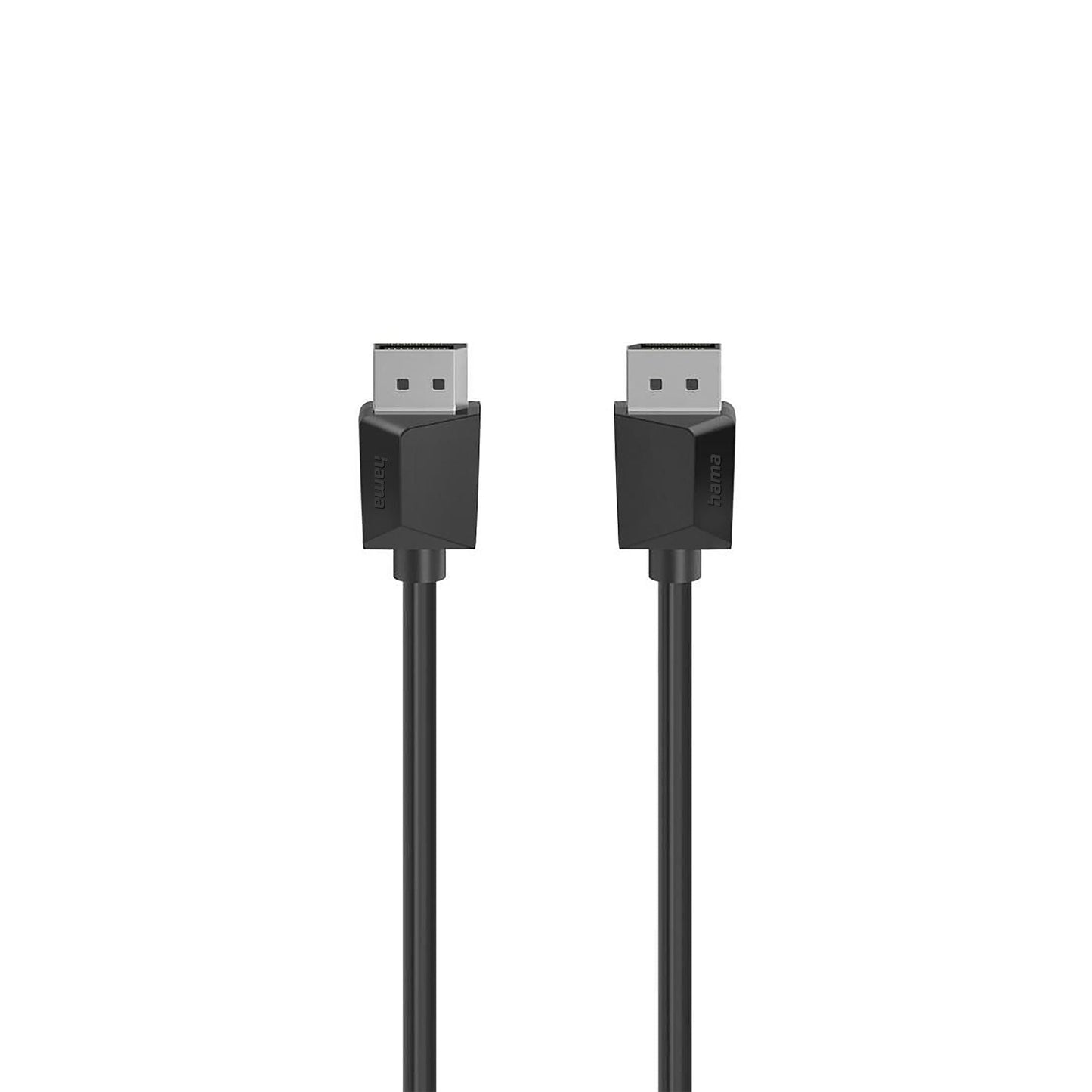 كابل هاما DisplayPort DP 1.2 Ultra-HD 4K بطول 1.5 متر - أسود