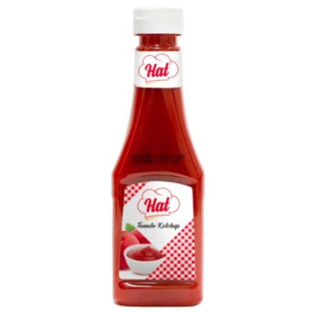 Hat Ketchup Tomato Squeeze, 340g