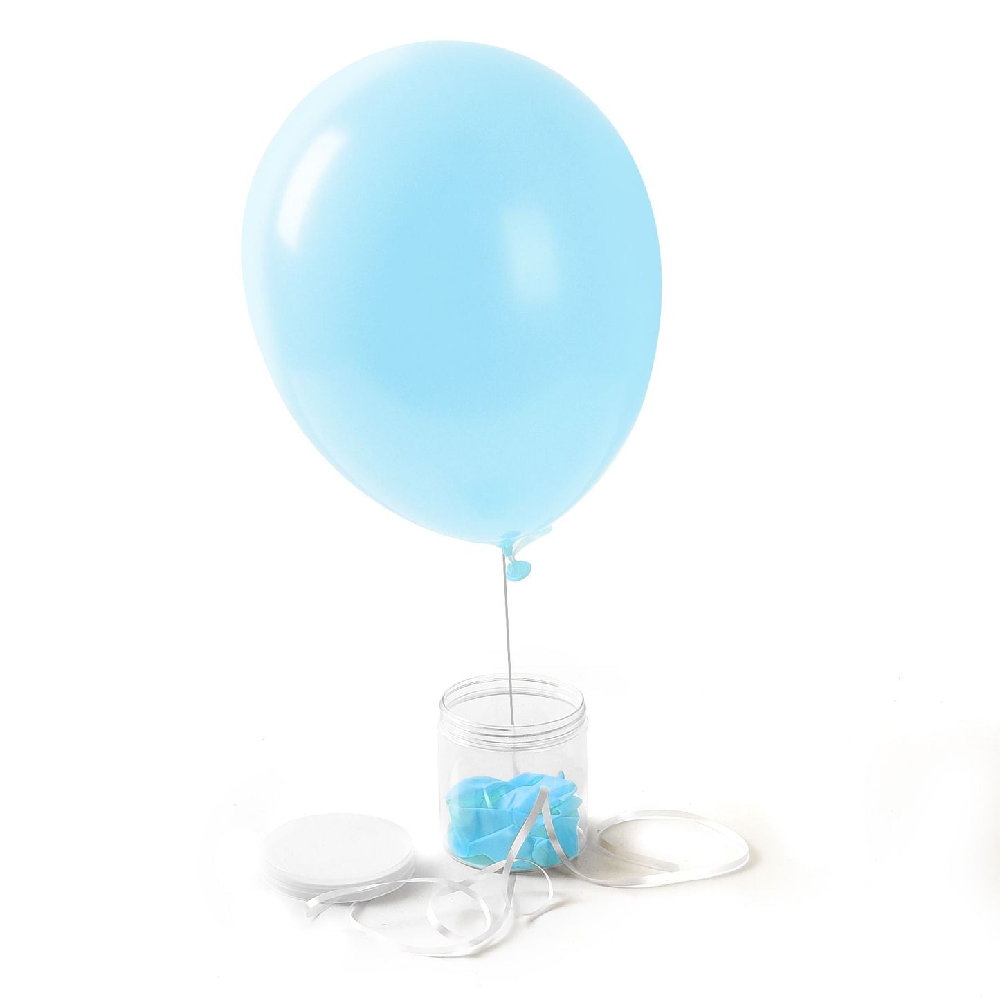 Helium Balloon - 1 Pc - Baby Blue