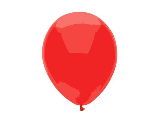 Helium Balloon Red 1 pc