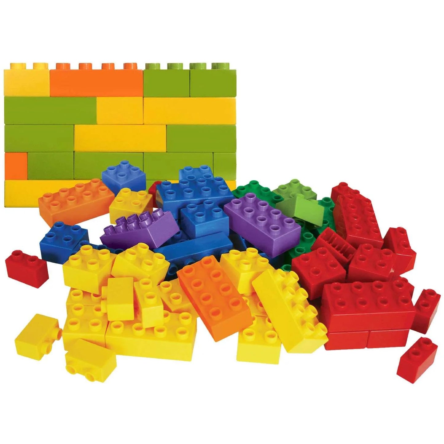 House Block Toy Pieces, 58 Pieces