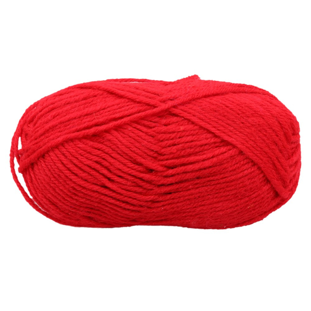 ITALO Red Milk Cotton Crochet Thread, 50g