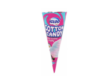 Igloo Cotton Candy Cone Ice Cream 120 ml