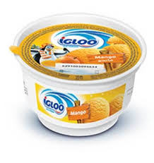 Igloo Ice Cream Mango Cup, 125ml
