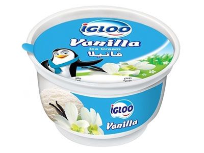 Igloo Vanilla Cup Ice Cream, 125ml