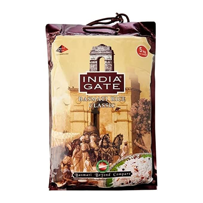 Indian Gate Classic Basmati Rice, 5kg