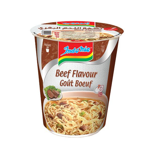Indomie Beef Cup Noodles 60 Gm