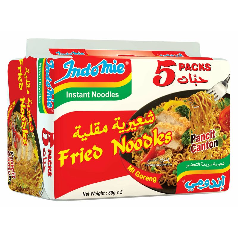Indomie Fried Instant Noodles, 5x80g
