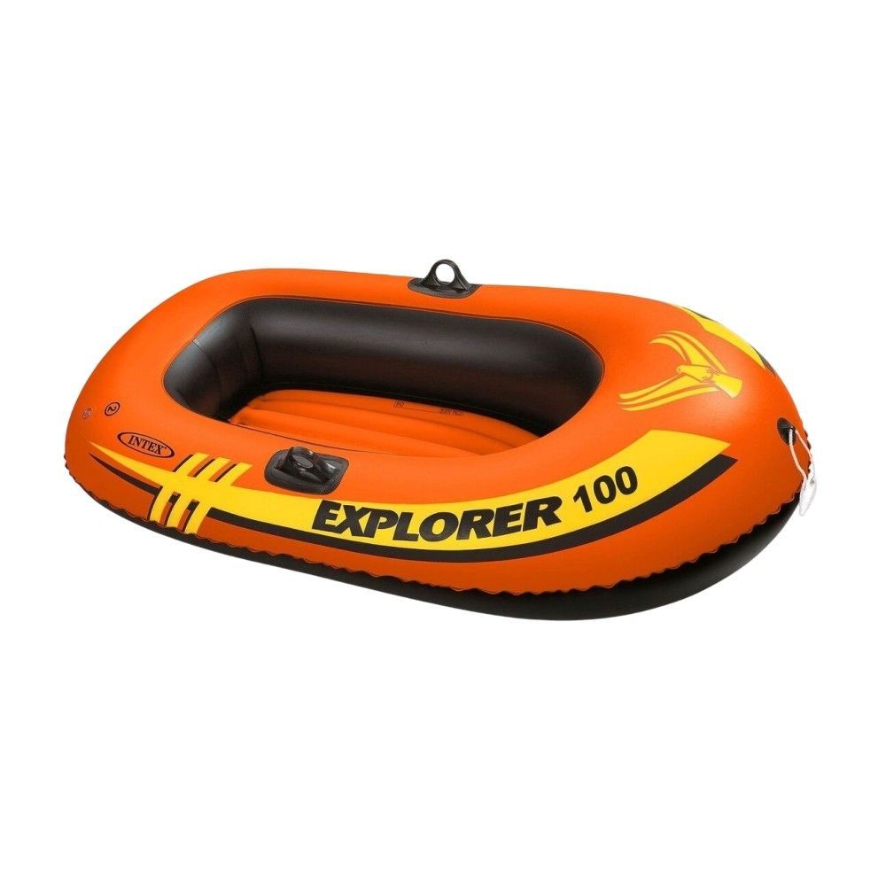 Intex Orange Explorer Inflatable Boat , 30x26.5x7.5cm