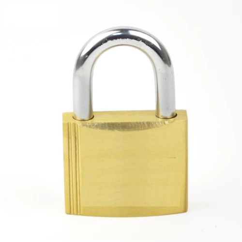Italo Brass Security Lock - 25mm, Nw577