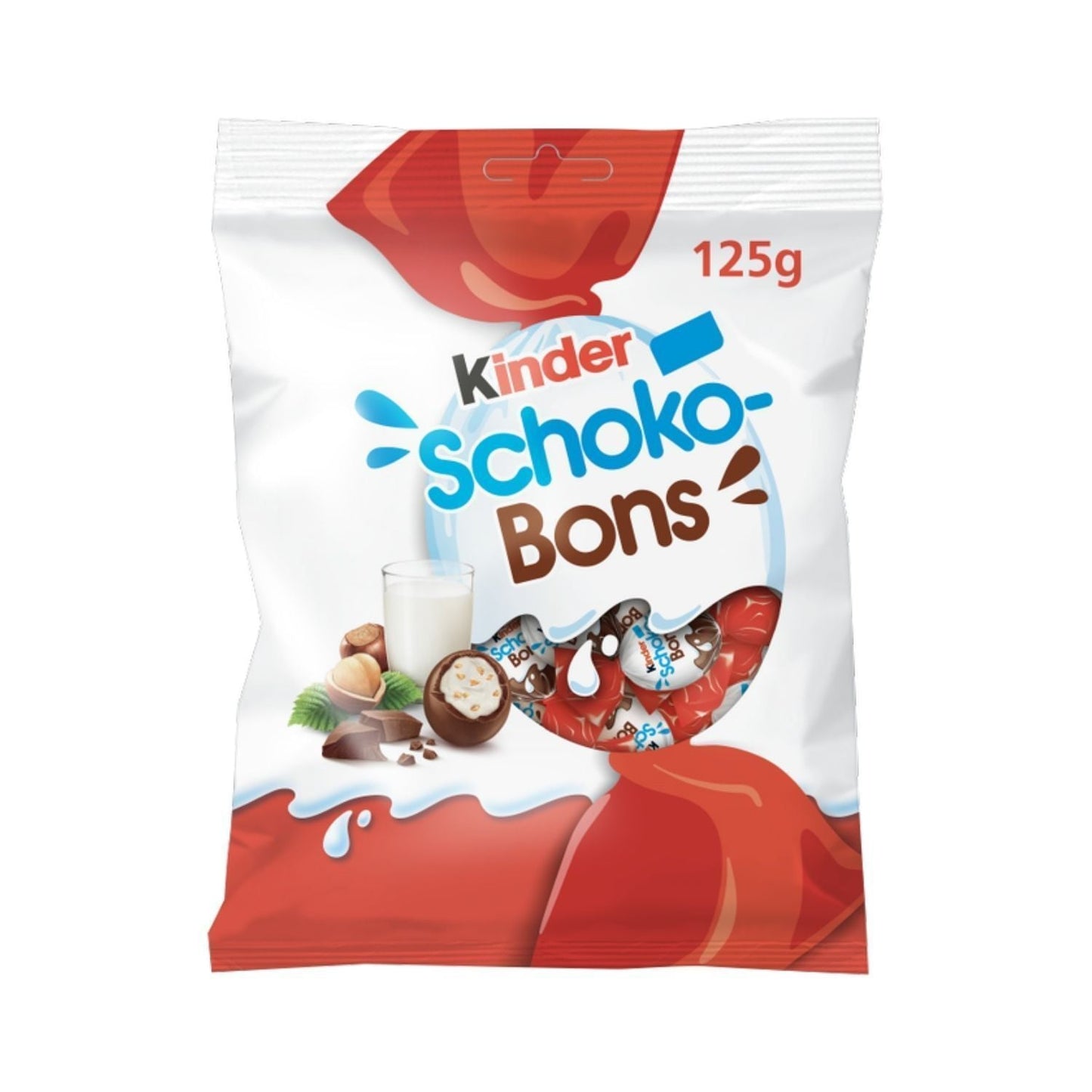 Kinder Schokobons Milky Bitesize Individually Wrapped Chocolates, 125g