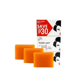 Kojie San Classic Skin Lightening Soap Bars, 3x100g