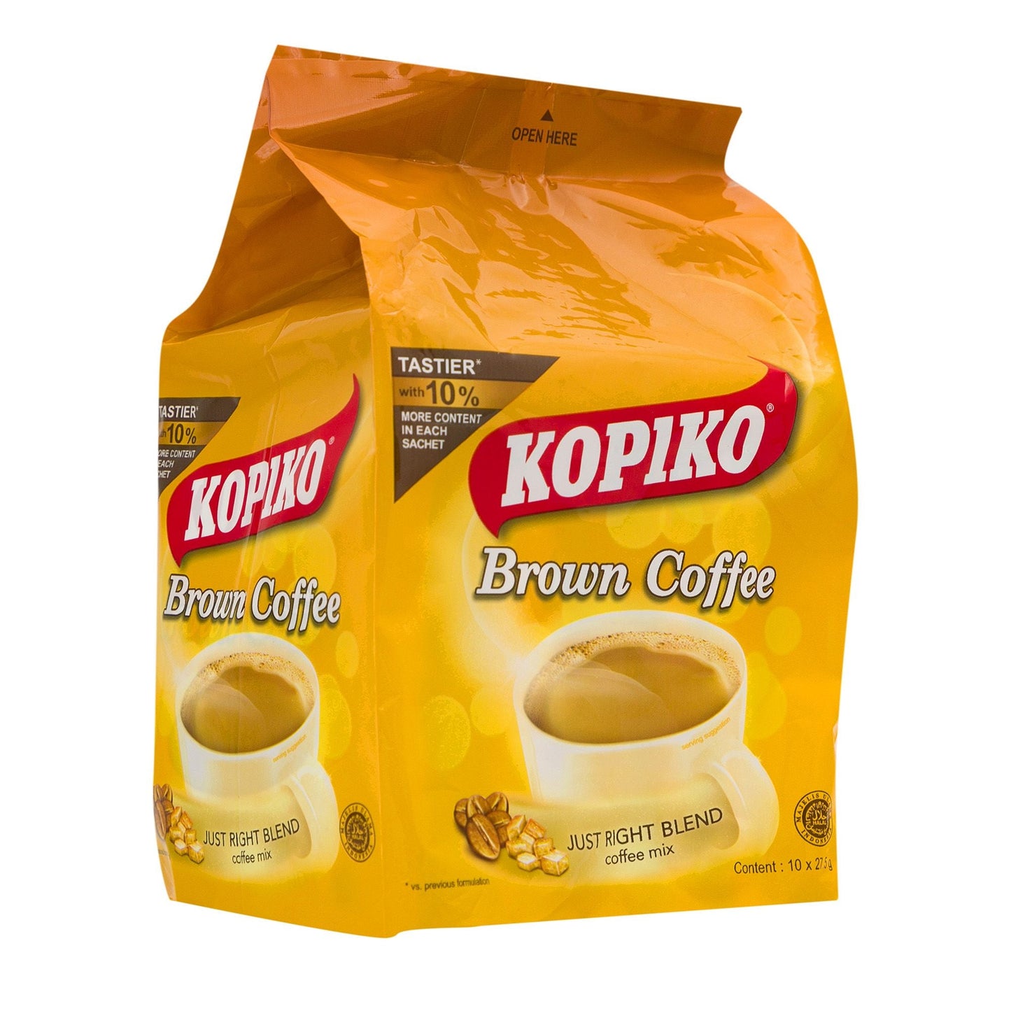 Kopiko Brown Sugar Instant Coffee 3 In 1 27.5 g x 10 Pcs