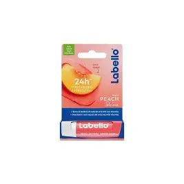 Labello 24H Melt-In Peach Shine Moisturizing Lip Balm, 1 Piece