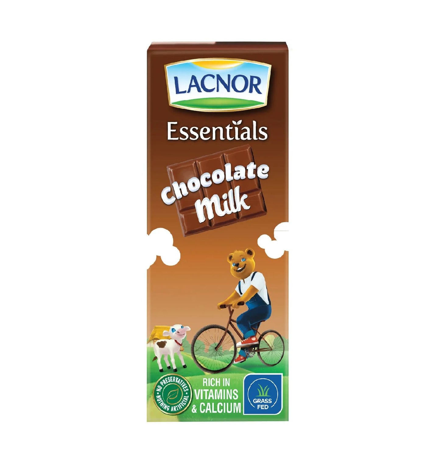 Lacnor Essentials UHT Chocolate Milk, 180ml
