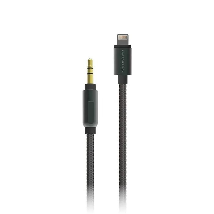 Lightning To 3.5Mm Aux Cable - 1.2M / 4Ft - Black