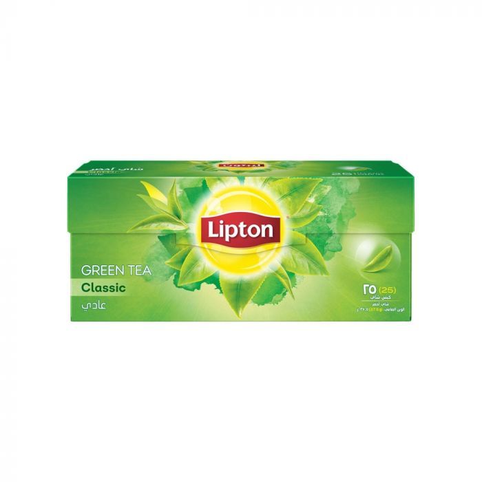 Lipton Classic Green Tea Bags, 25x1.5g