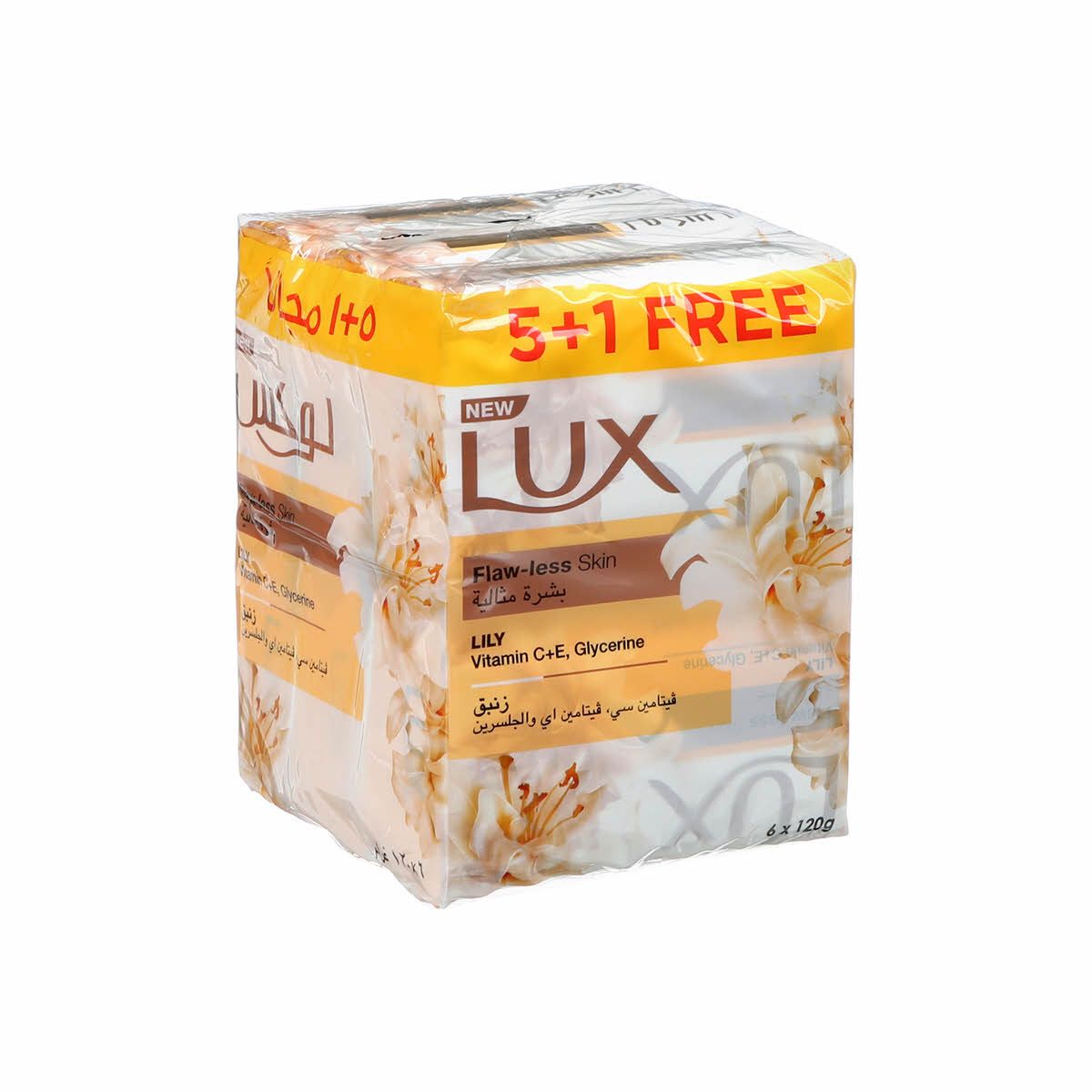 Lux Flawless Lily Soap 6 x170g