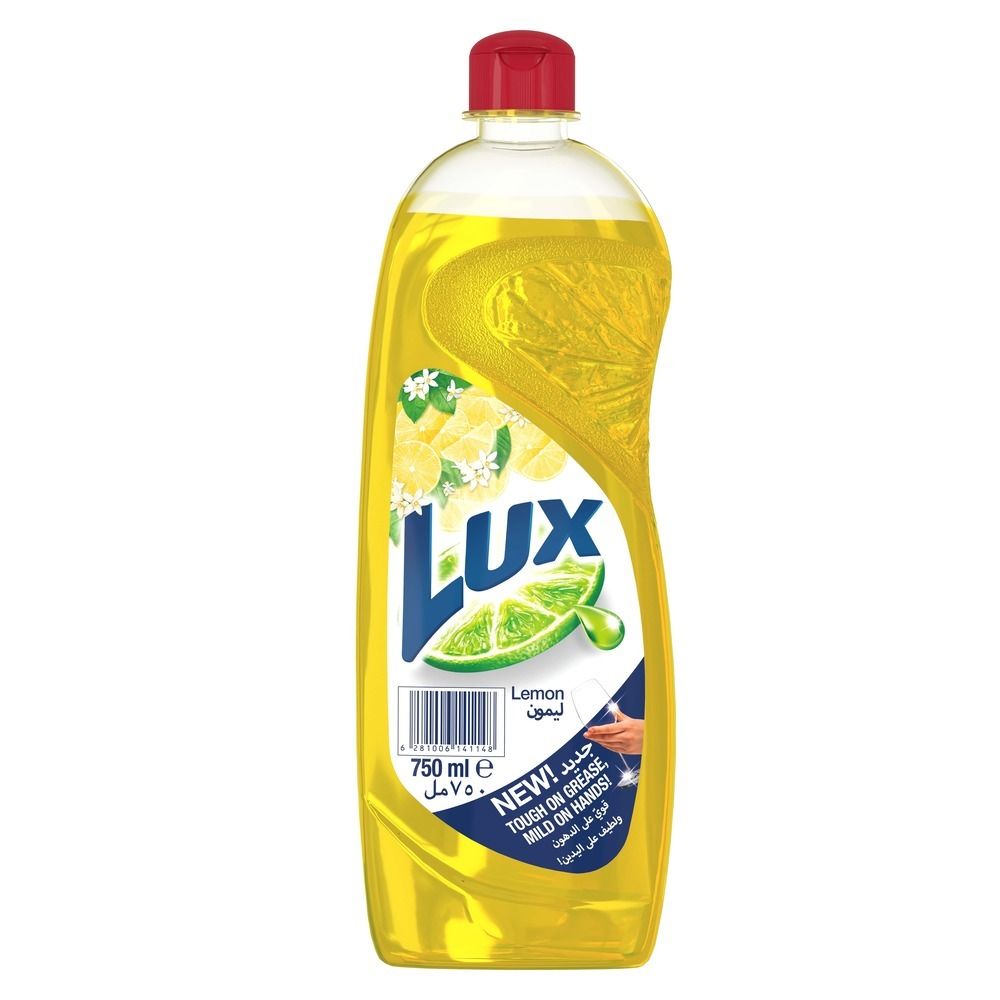 Lux Lemon Dishwashing Liquid, 750ml