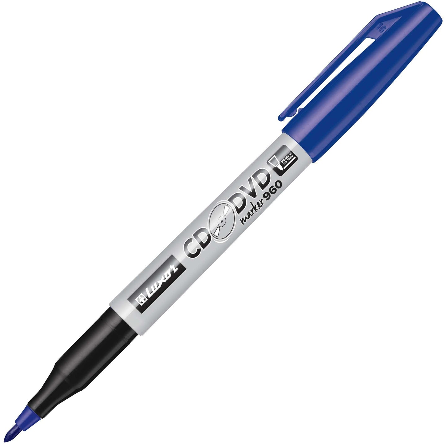 Luxor Twin CD Marker Blue Color