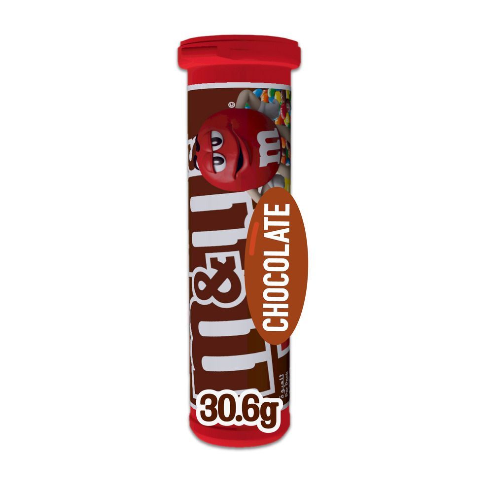M&M's Mini Tubes Milk Chocolate Candy, 30.6g
