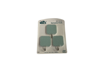 Maagen Wall Sticker Hooks Self Adhesive Assorted Design 3 Pack