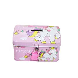 Magical Unicorn Locking Coin Bank