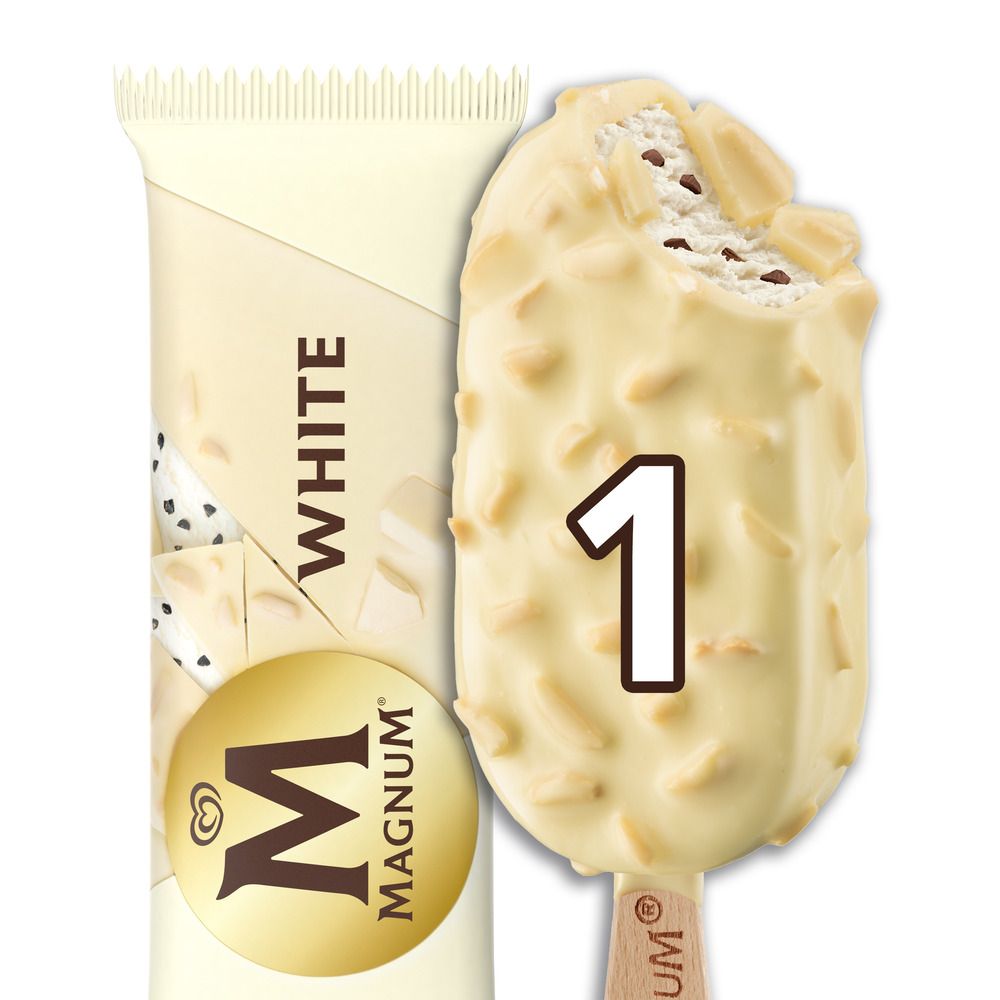 Magnum White Ice Cream Stick, 100ml