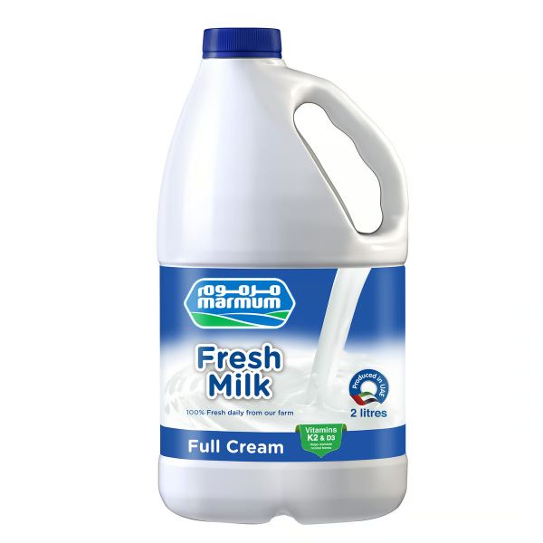 Marmum Full Cream Fresh Milk, 2L
