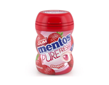 Mentos Chewing gum Pure Fresh Strawberry Sugar Free 20g