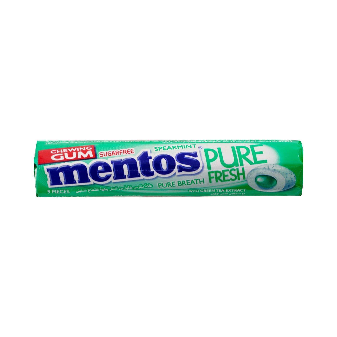 Mentos Chewing Gum Pure Fresh Spearmint, 24g