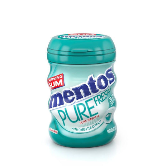 Mentos Pure Fresh Winter Green Chewing Gum, 56g