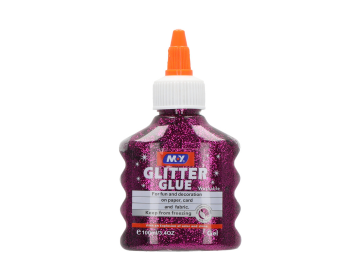 Ming Yuan 931A Glue Glitter - Purple, 100ml