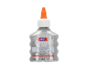 Ming Yuan 931A Glue Glitter - Silver, 100ml