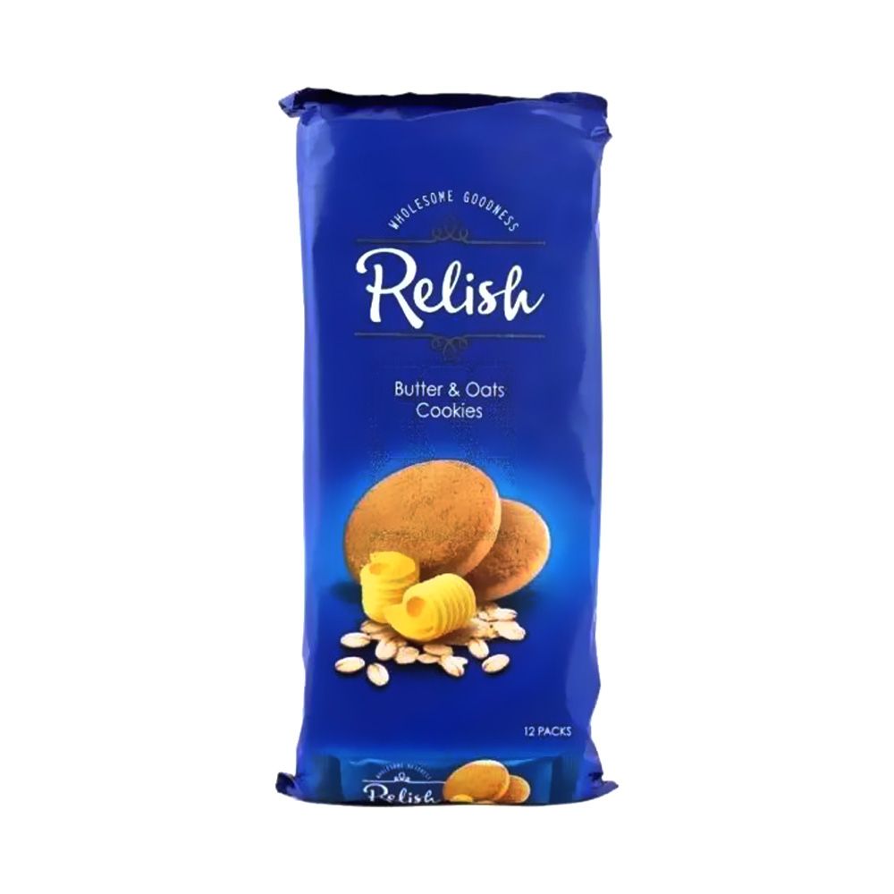 Nabil Relish Butter & Oat Cookies 42 g x 12 Pcs