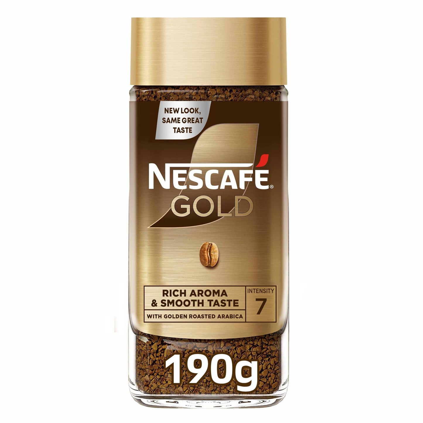 Nescafe Gold Dark Roast Instant Soluble Coffee Jar, 190g